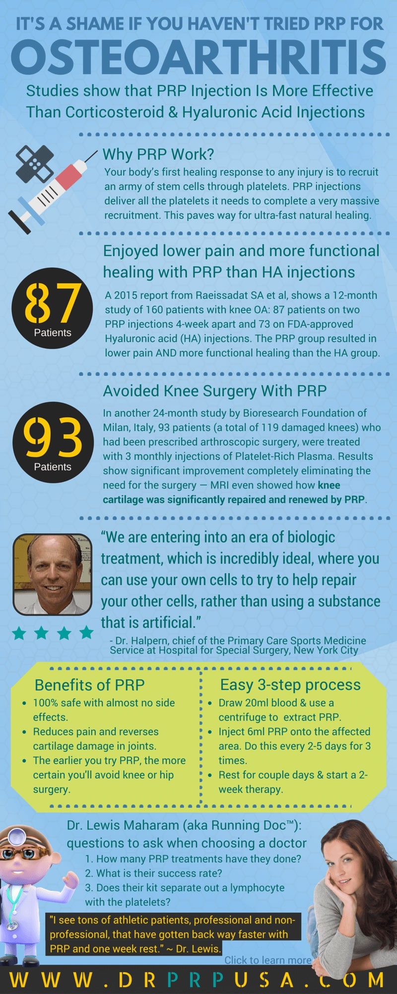 It’s A Shame If You Haven’t Tried PRP For Osteoarthritis [INFOGRAPHIC]