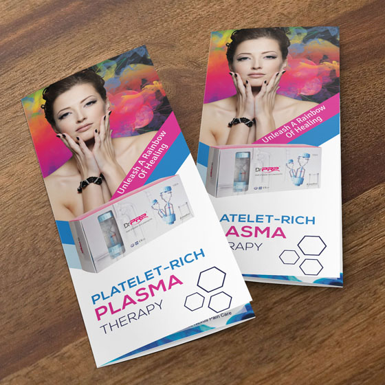 PRP Therapy Marketing Brochure – Skincare