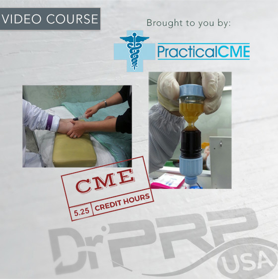 Online Training for Cosmetic PRP