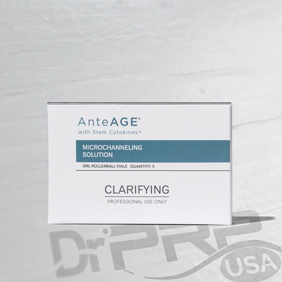 AnteAGE MD Microchanneling: Clarifying Solution