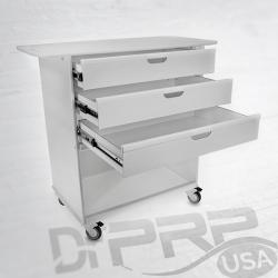 Extra Wide Lab Cart For PRP Centrifuge